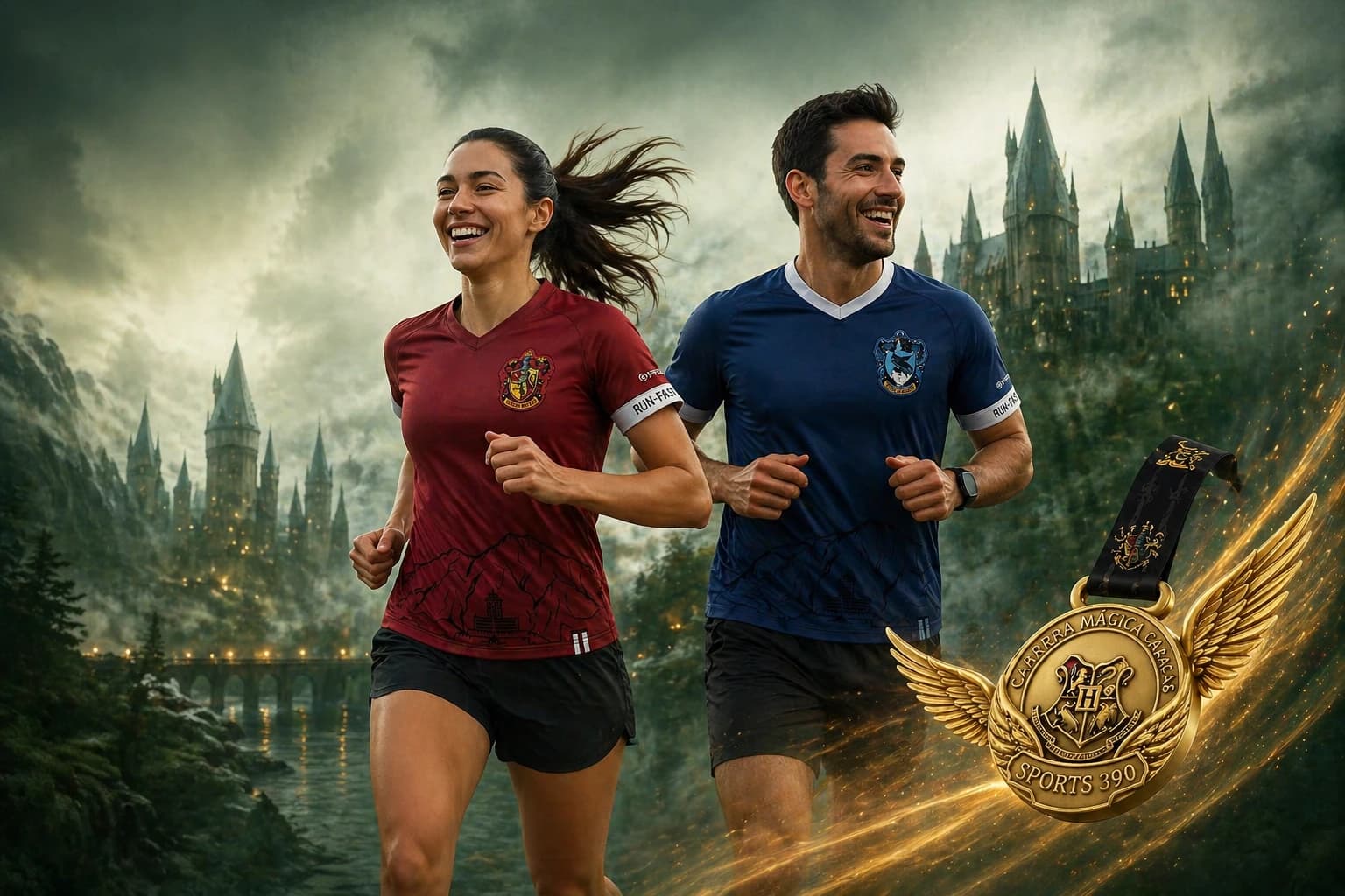 Corredores de La Carrera Mágica